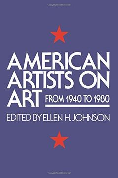 portada American Artists on Art: From 1940 to 1980 (Icon Editions) 