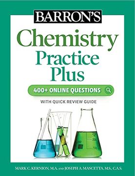 portada Barron'S Chemistry Practice Plus: 400+ Online Questions and Quick Study Review (Barron'S Test Prep) (in English)