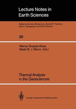 portada thermal analysis in the geosciences (in English)