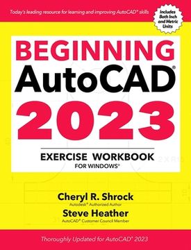 portada Beginning Autocad(r) 2023 Exercise Workbook: For Windows(r) 