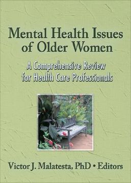 portada mental health issues of older women: a comprehensive review for health care professionals