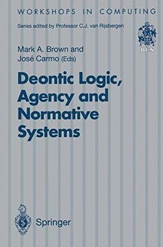 portada deontic logic, agency and normative systems: ?eon 96: third international workshop on deontic logic in computer science, sesimbra, portugal, 11 13 jan (en Inglés)