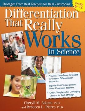 portada differentiation that really works: science, grades 6-12 (en Inglés)