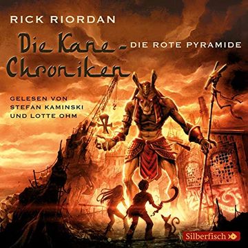 portada Die Kane-Chroniken, die Rote Pyramide: 6 cds (en Alemán)
