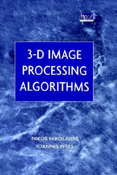 portada 3-d image processing algorithms (en Inglés)