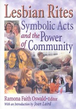 portada lesbian rites: symbolic acts and the power of community (in English)