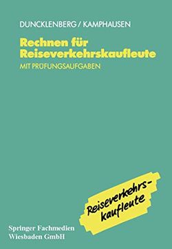 portada Rechnen für Reiseverkehrskaufleute (en Alemán)