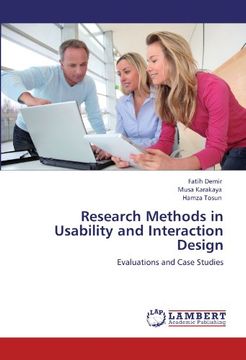 portada research methods in usability and interaction design (en Inglés)