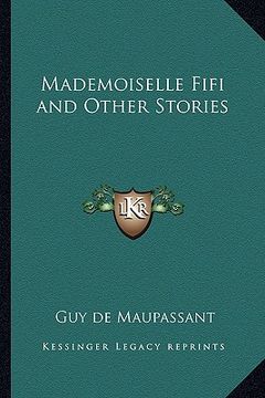 portada mademoiselle fifi and other stories