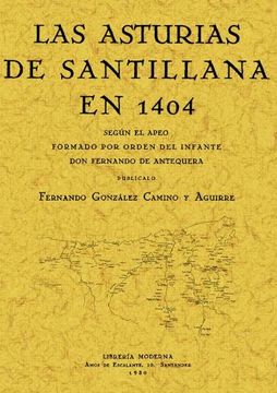 portada las asturias de santillana en 1404