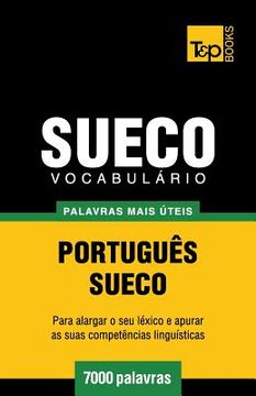 portada Vocabulário Português-Sueco - 7000 palavras mais úteis (en Portugués)