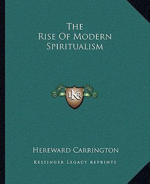 portada the rise of modern spiritualism (in English)