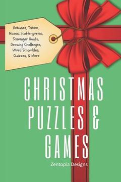 portada Christmas Puzzles & Games (in English)