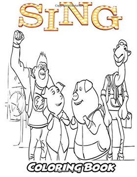 Libro Sing Coloring Book: Coloring Book For Kids And Adults, Activity 