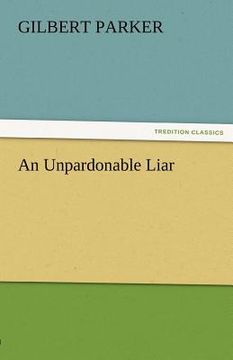 portada an unpardonable liar (in English)