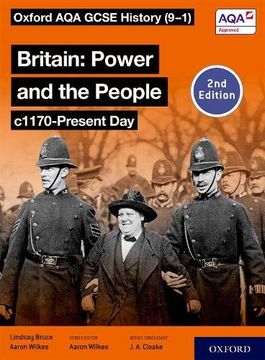 portada Oxford aqa Gcse History (9-1): Britain: Power and the People C1170-Present day Student Book Second Edition (in English)