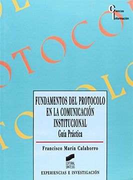 portada Fundamentos del protocolo en la comunicaciÃ n institucional (in Spanish)