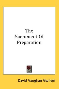 portada the sacrament of preparation (in English)