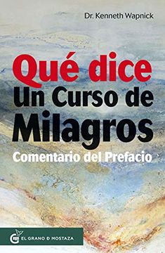 portada Que Dice un Curso de Milagros (in Spanish)