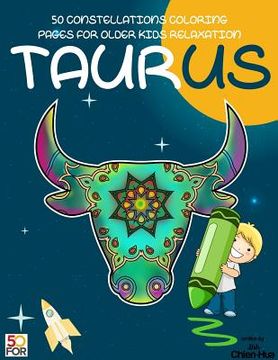 portada Taurus 50 Coloring Pages For Older Kids Relaxation (in English)