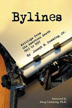 portada bylines: writings from the american south, 1963-1997 (en Inglés)