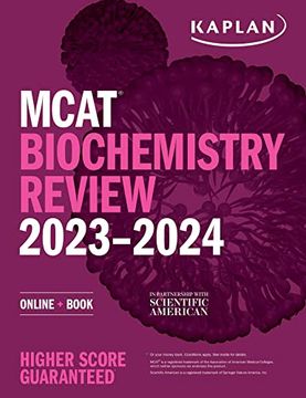 Libro Mcat Biochemistry Review 2023-2024: Online + Book (Kaplan Test ...