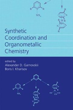 portada synthetic coordination and organometallic chemistry (en Inglés)