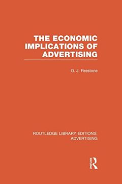 portada The Economic Implications of Advertising (Rle Advertising) (in English)