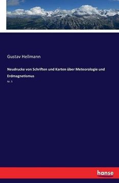 portada Neudrucke Von Schriften Und Karten Uber Meteorologie Und Erdmagnetismus (German Edition)