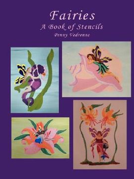 portada fairies: a book of stencils (in English)