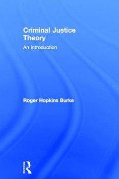 portada criminal justice theory (en Inglés)