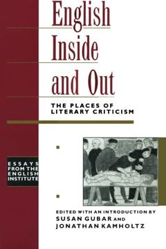 portada English Inside and out (Essays From the English Institute) (en Inglés)