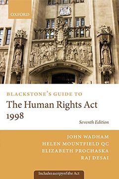 portada Blackstone's Guide to the Human Rights Act 1998 (Blackstone's Guides)