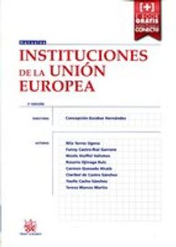 portada Instituciones de la Unión Europea 2ª Edición 2015 (Manuales de Derecho Administrativo, Financiero e Internacional Público)