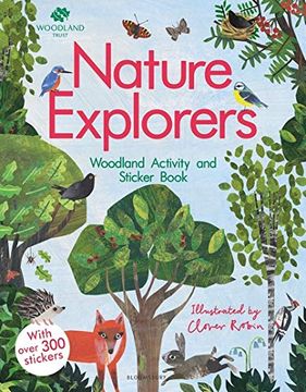 portada Nature Detectives Woodland Activity and Sticker Book (en Inglés)