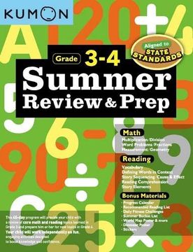portada Summer Review and Prep 3-4 (in English)