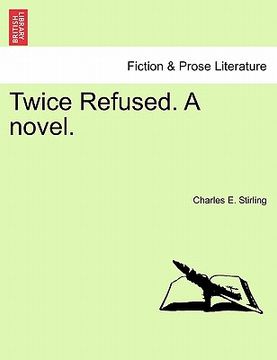 portada twice refused. a novel. (en Inglés)