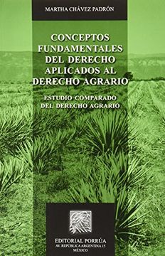 portada conceptos fundamentales del derecho aplicados al derecho agrario. estudio comparado del derecho agrario