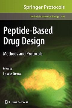 portada peptide-based drug design (in English)
