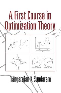 portada A First Course in Optimization Theory (in English)