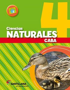 portada Ciencias Naturales 4 Santillana en Movimiento (Caba) (Novedad 2017)