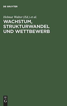 portada Wachstum, Strukturwandel und Wettbewerb (in German)