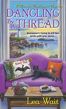 portada Dangling by a Thread (a Mainely Needlepoint Mystery) 