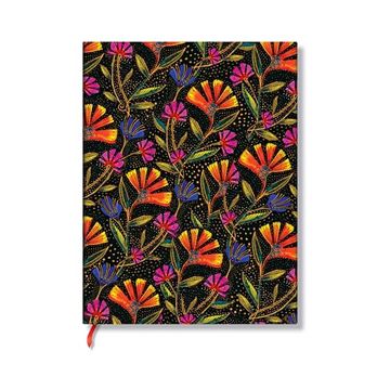 portada Paperblanks | Wild Flowers | Playful Creations | Softcover Flexis | Ultra | Lined | Elastic Band | 176 pg | 100 gsm (en Inglés)