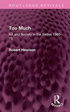 portada Too Much (Routledge Revivals) (in English)