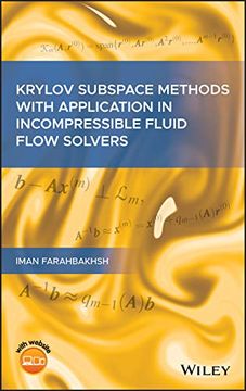 portada Krylov Subspace Methods With Application in Incompressible Fluid Flow Solvers (en Inglés)