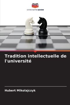 portada Tradition intellectuelle de l'université (en Francés)