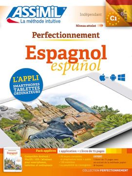 portada Espagnol c1: Pack Applivre: 1 Application + 1 Livre de 72 Pages Metodo de Autoaprendizaje