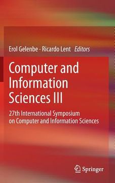 portada computer and information sciences iii: 27th international symposium on computer and information sciences (in English)