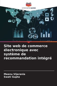 portada Site web de commerce électronique avec système de recommandation intégré (en Francés)